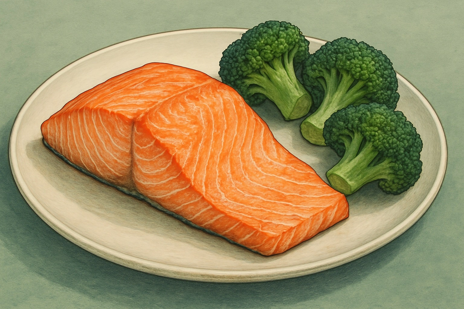 Essen für die Psyche - Lachs