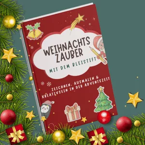 Weihnachtszauber mit dem Bleistift